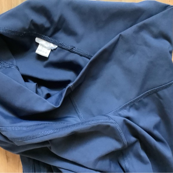 Adidas 7/8 leggings navy blue - Picture 2 of 5